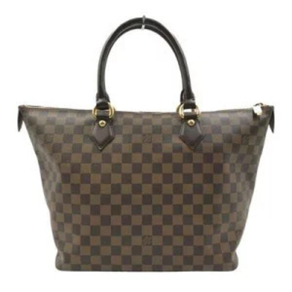 Louis Vuitton Brown Damier Saleya Tote Ebene Bag Shoulder